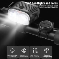 Autrinix USB Rechargeable Bicycle Lamp – Bright, Lightweight, and Portable for Night Riding